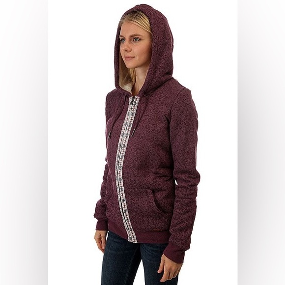 Roxy Sherpa Lined Hoodie - Picture 4 of 11